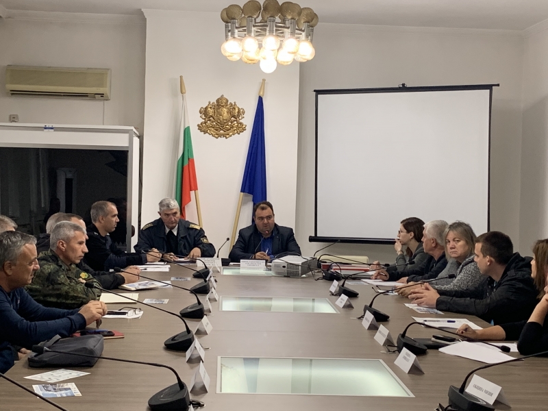 РЕДОВНО ЗАСЕДАНИЕ НА ОБЛАСТНИЯ ЩАБ ЗА ИЗПЪЛНЕНИЕ НА ПЛАНА ЗА ЗАЩИТА ПРИ БЕДСТВИЯ