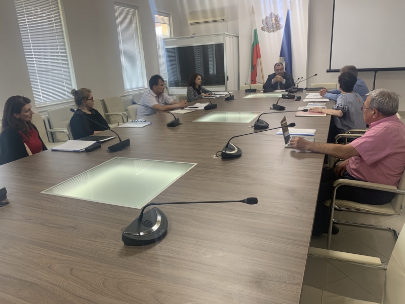 ОБЛАСТНАТА ПРЕБРОИТЕЛНА КОМИСИЯ С ПЪРВО ЗАСЕДАНИЕ