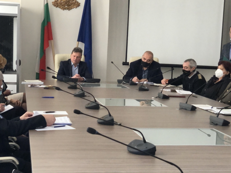 СЪЗДАДЕН Е ОБЛАСТЕН КООРДИНАЦИОНЕН КРИЗИСЕН ЩАБ