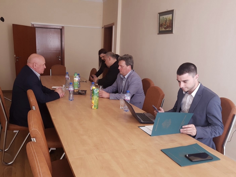 СТЕФАН КРАСИМИРОВ ПОСРЕЩНА  ДЕЛЕГАЦИЯ ОТ РЕПУБЛИКА МОЛДОВА