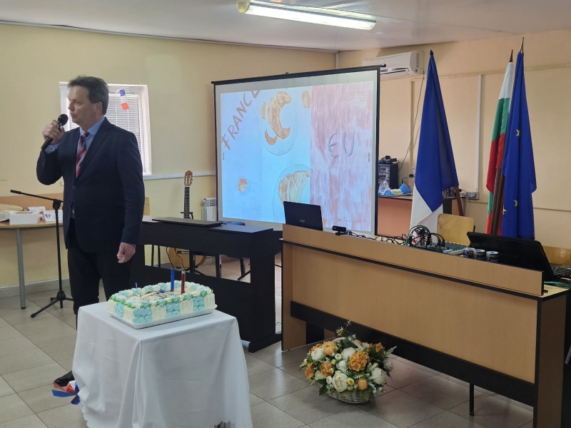 СТЕФАН КРАСИМИРОВ УВАЖИ СЪБИТИЕ ОТ ПРОГРАМАТА НА МЕЖДУНАРОДНАТА СЕДМИЦА НА ФРАНКОФОНИЯТА