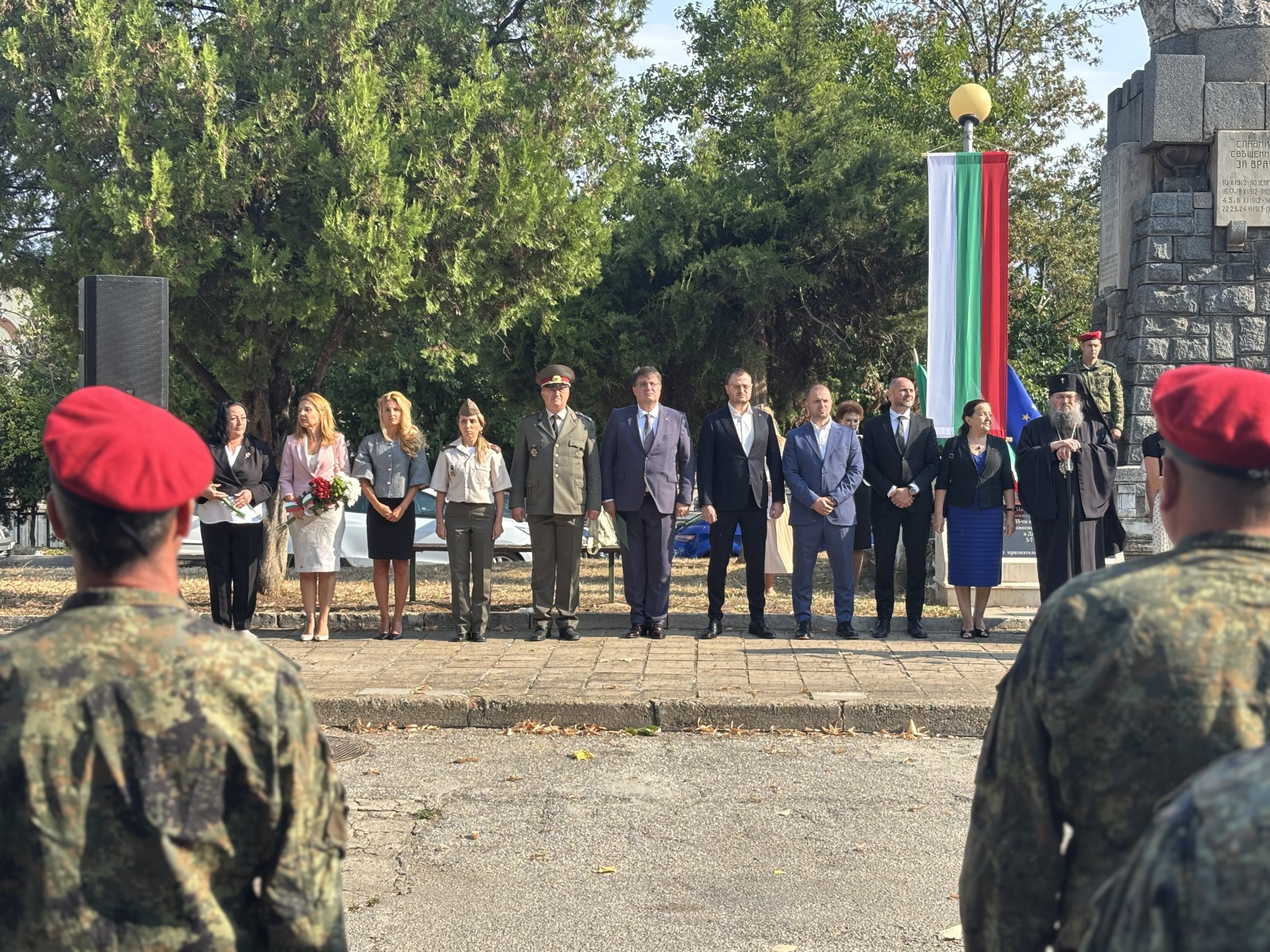 ОБЛАСТНИЯТ УПРАВИТЕЛ РОСЕН МИХАЙЛОВ УЧАСТВА В ЧЕСТВАНЕТО НА СЪЕДИНЕНИЕТО